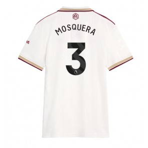 Arsenal Cristhian Mosquera #3 Replika Tredjetrøje Dame 2025-26 Kortærmet